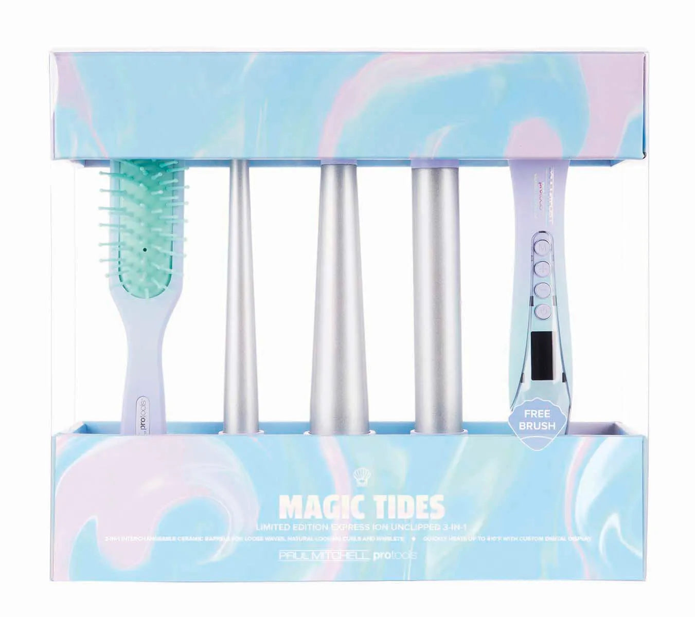 PRO TOOLS - Express Ion Unclipped 3-in-1 Curling Iron (Magic Tides)