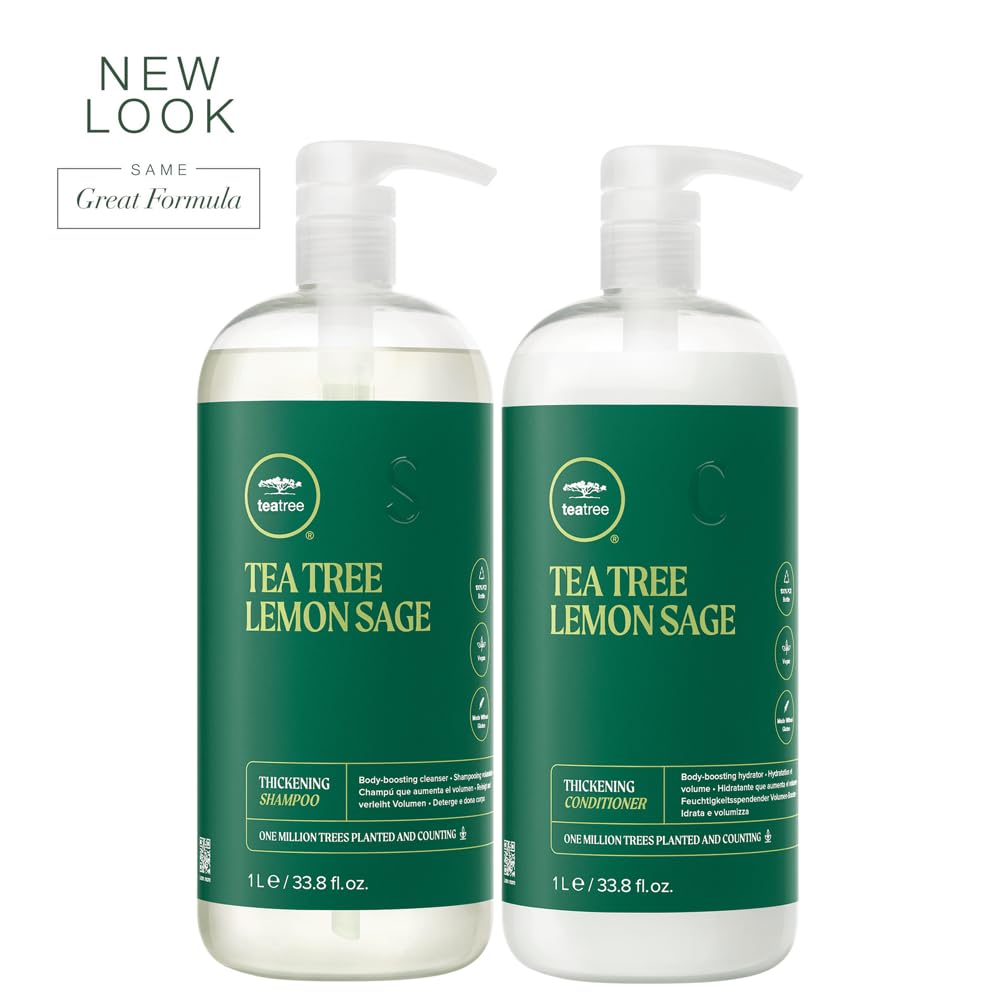 TEA TREE - Lemon Sage Shampoo & Conditioner Duo