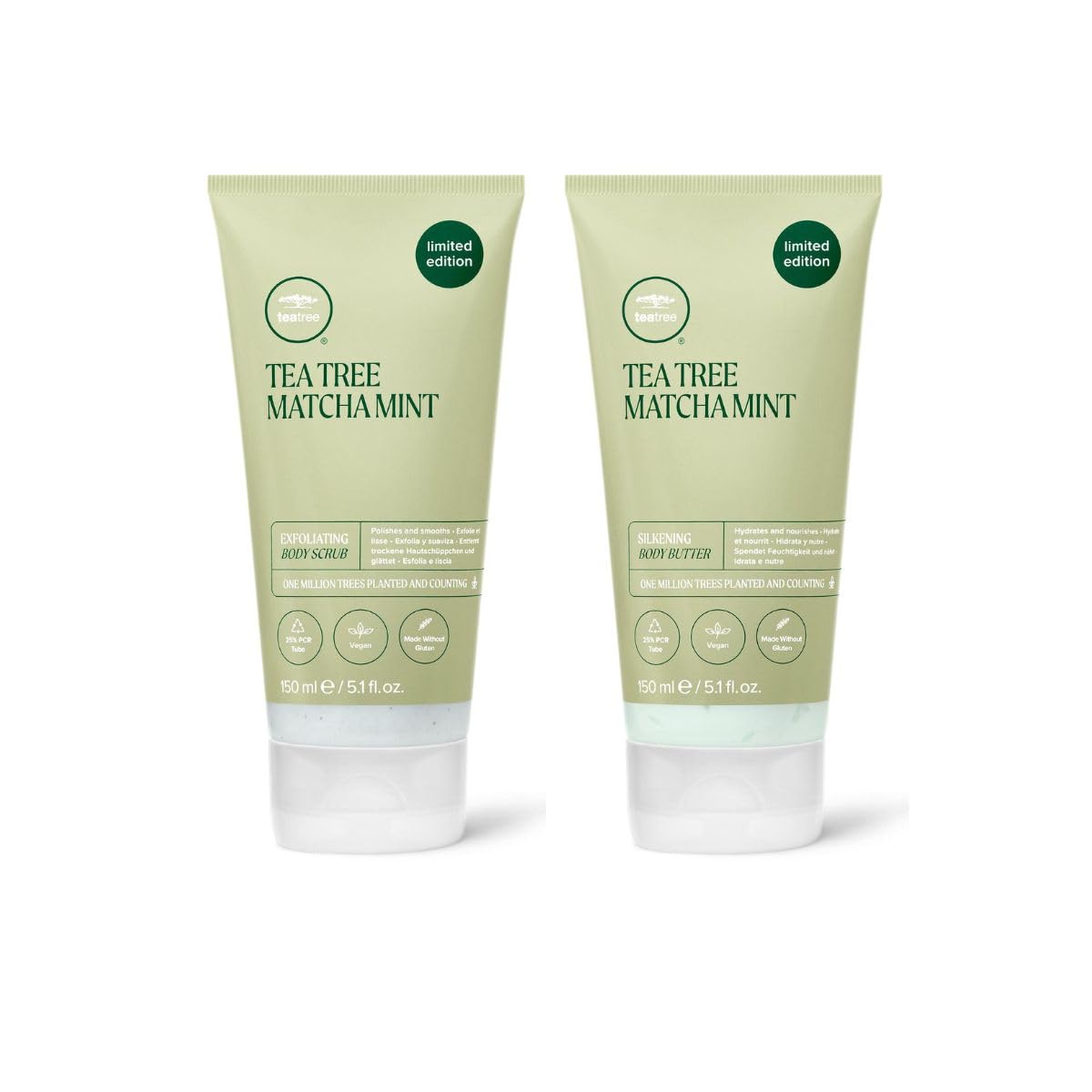 TEA TREE - Matcha Mint Body Scrub and Butter Duo