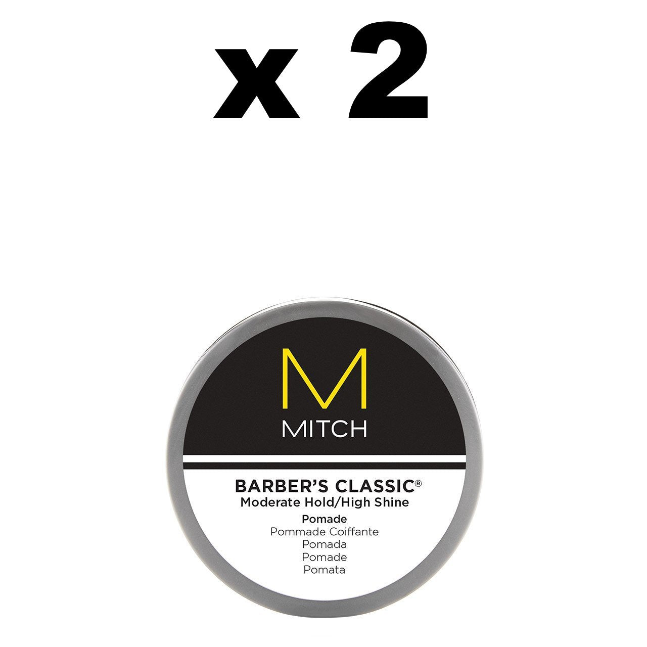 MITCH - Barber's Classic Pomade DUO - Hypnotic Store