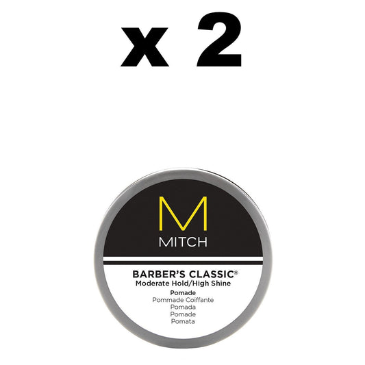 MITCH - Barber's Classic Pomade DUO - Hypnotic Store