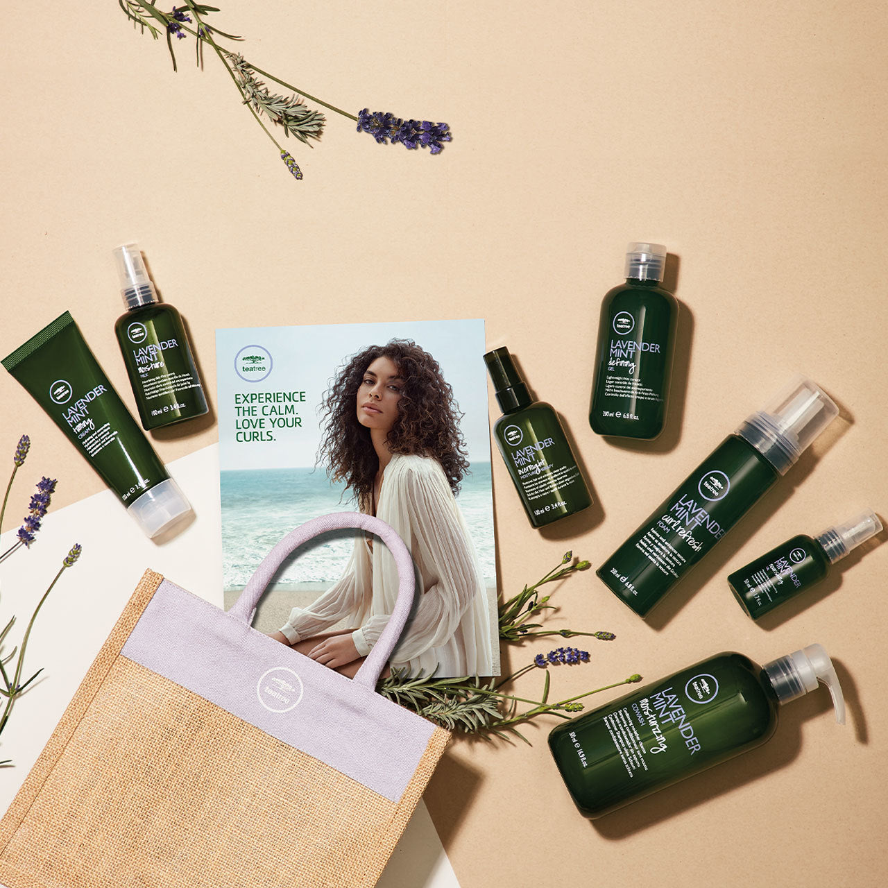 TEA TREE - Lavender Mint Curls Collection Set