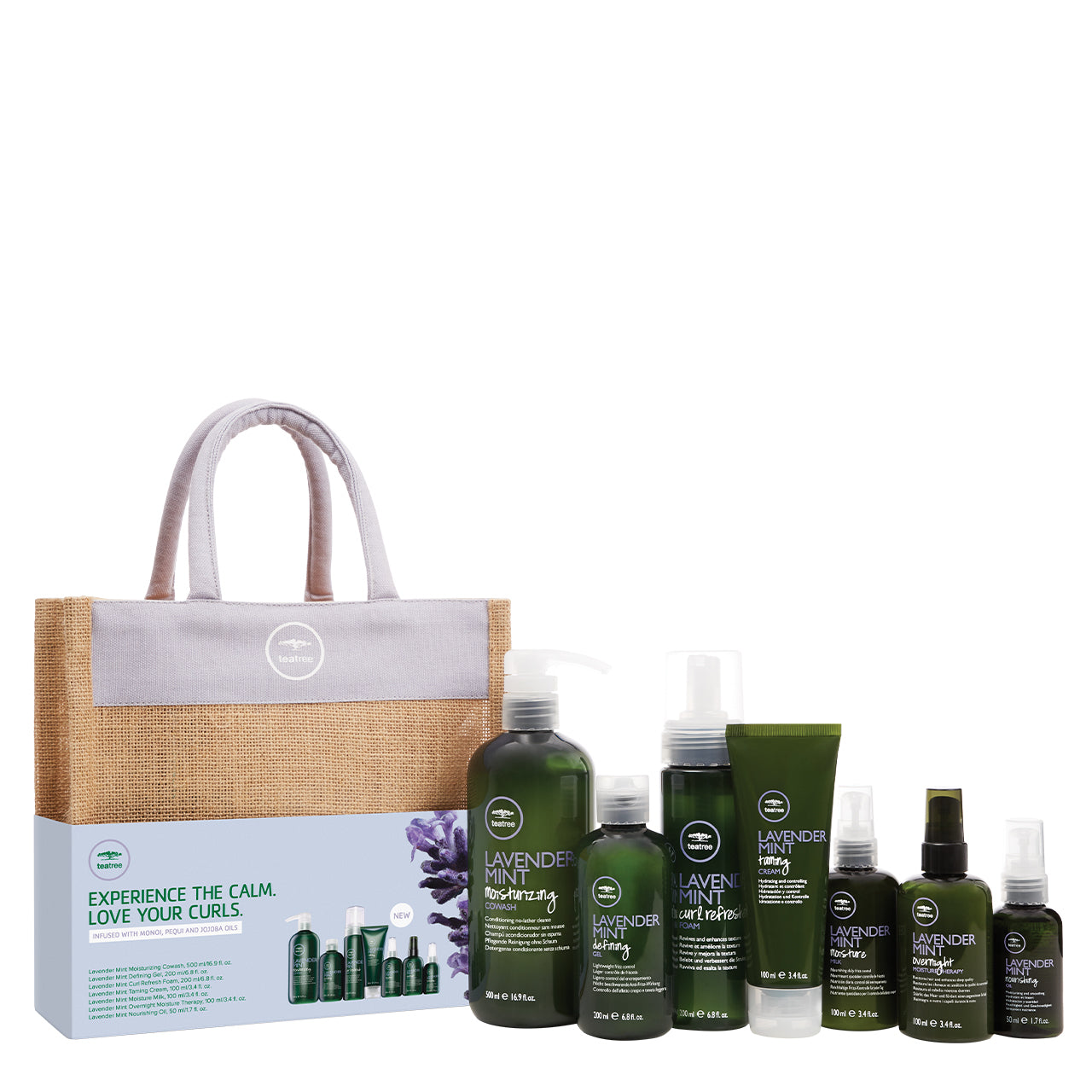 TEA TREE - Lavender Mint Curls Collection Set