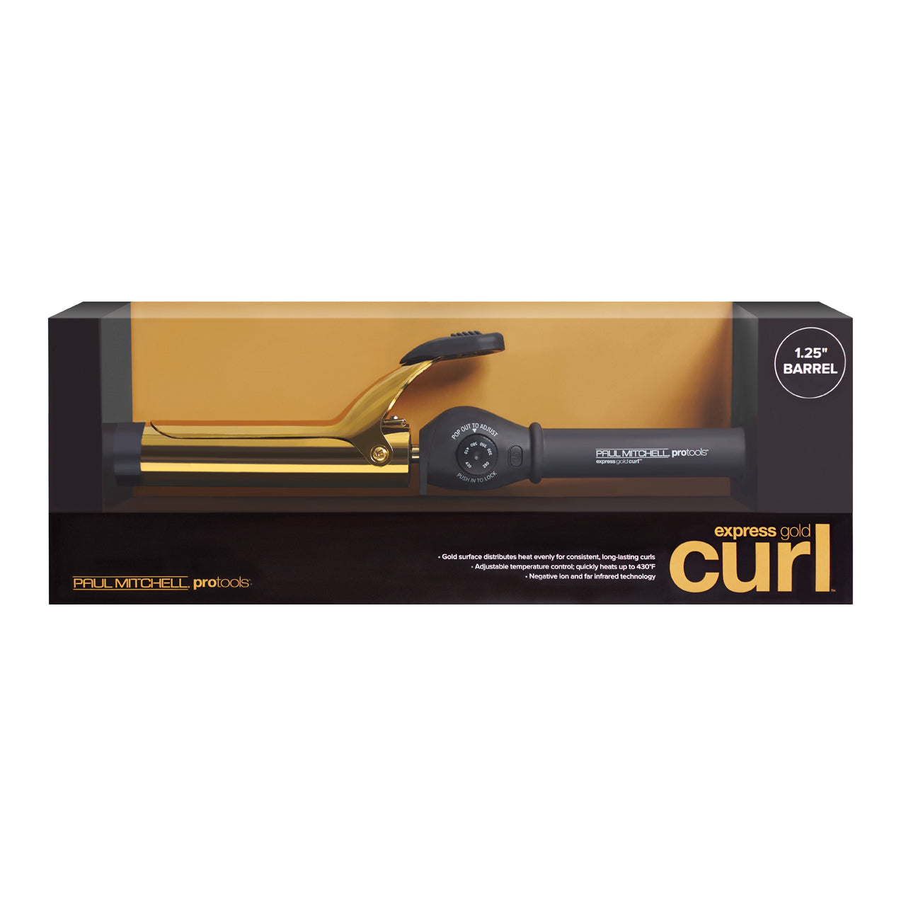 PRO TOOLS - Express Gold Curl 1.25" Curling Iron - Hypnotic Store
