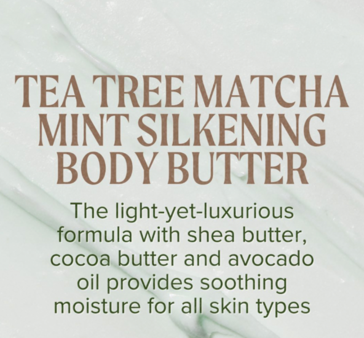 TEA TREE - Matcha Mint Body Butter